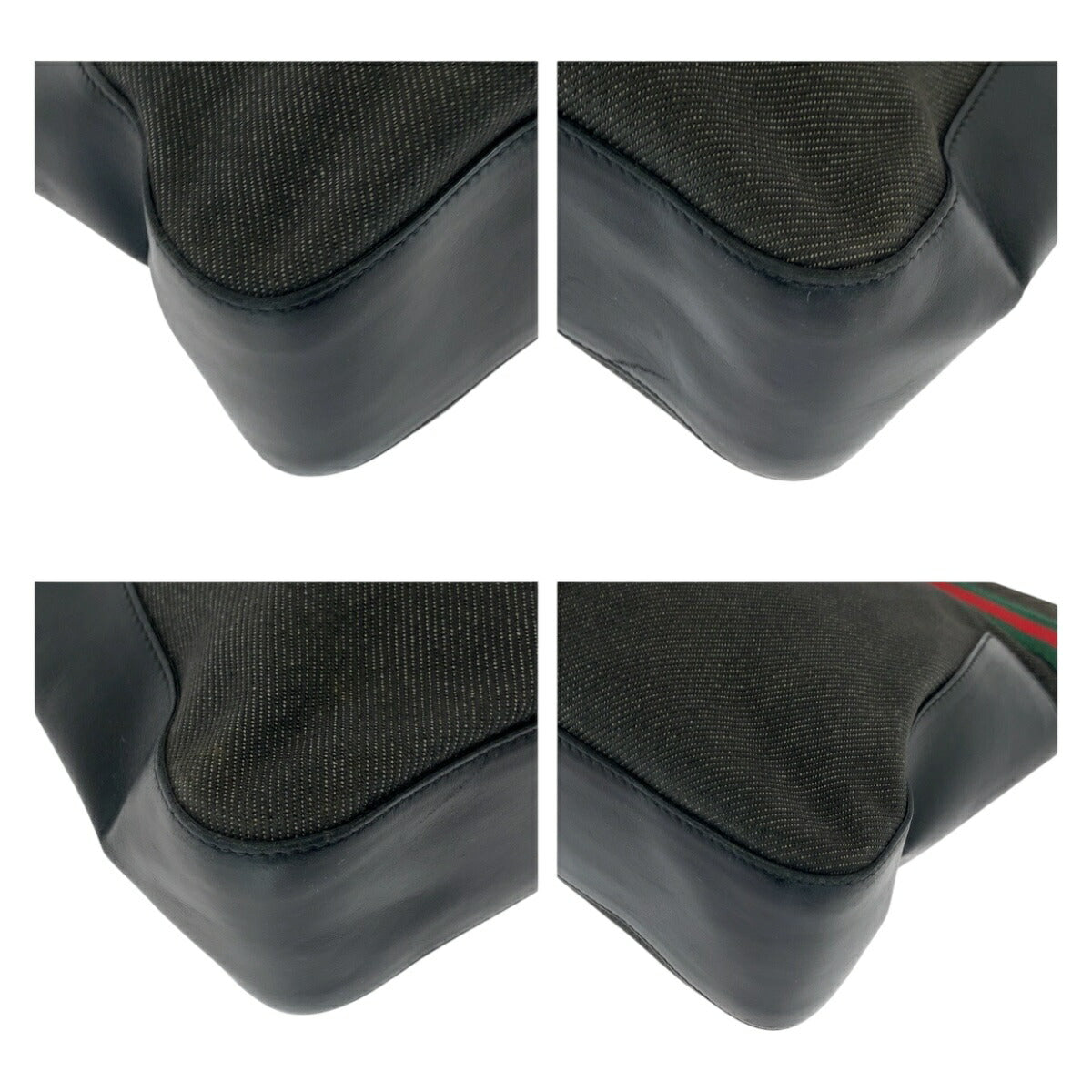 Gucci Sherry Line 2Way Tote Bag Canvas