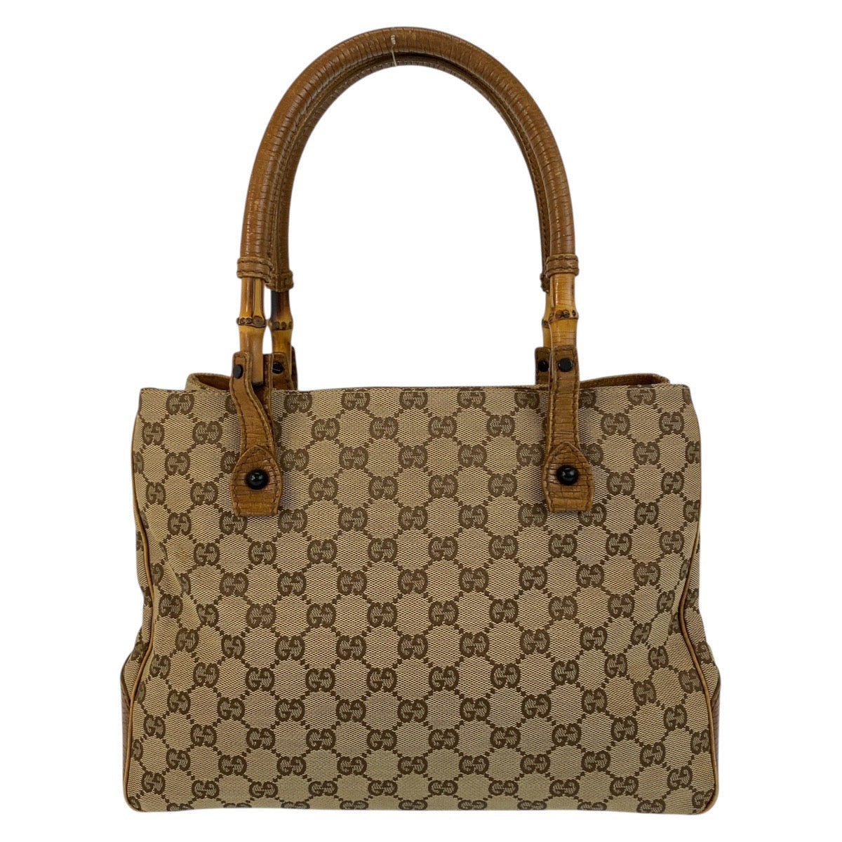 Gucci Bamboo 2Way Bag Canvas Travel Bag Bag 7