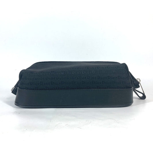 Dior Pouch Logo Unisex(Unisex) Handbag Leather Canvas Travel Bag