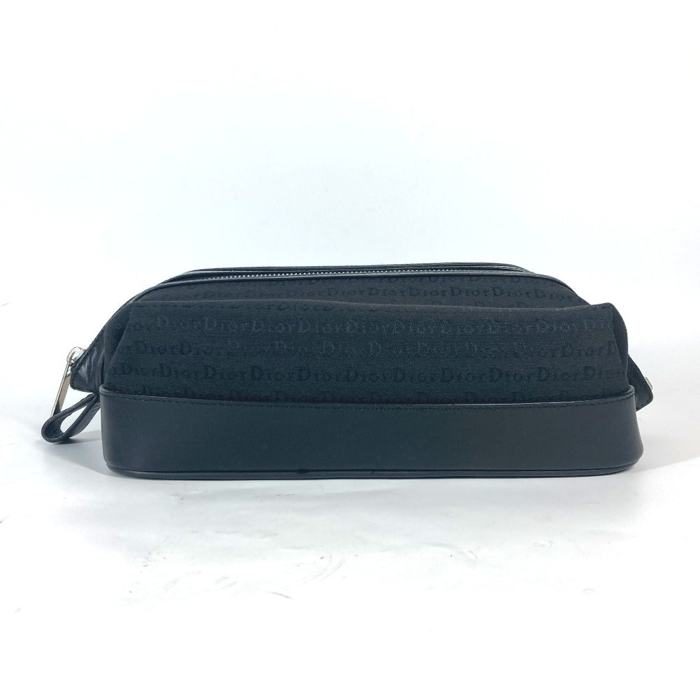 Dior Pouch Logo Unisex(Unisex) Handbag Leather Canvas Travel Bag
