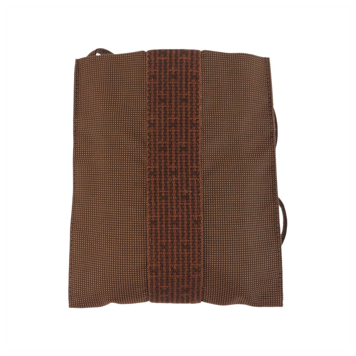 Hermes Shoulder Bag Her Line Canvas Brown