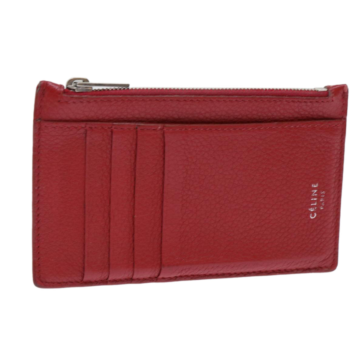 Luxury Coin Purse Handbag Leather Red Travel Bag