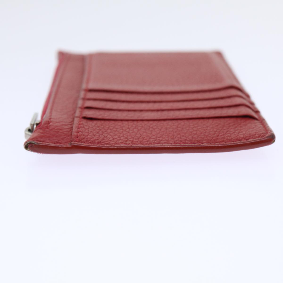 Luxury Coin Purse Handbag Leather Red Travel Bag