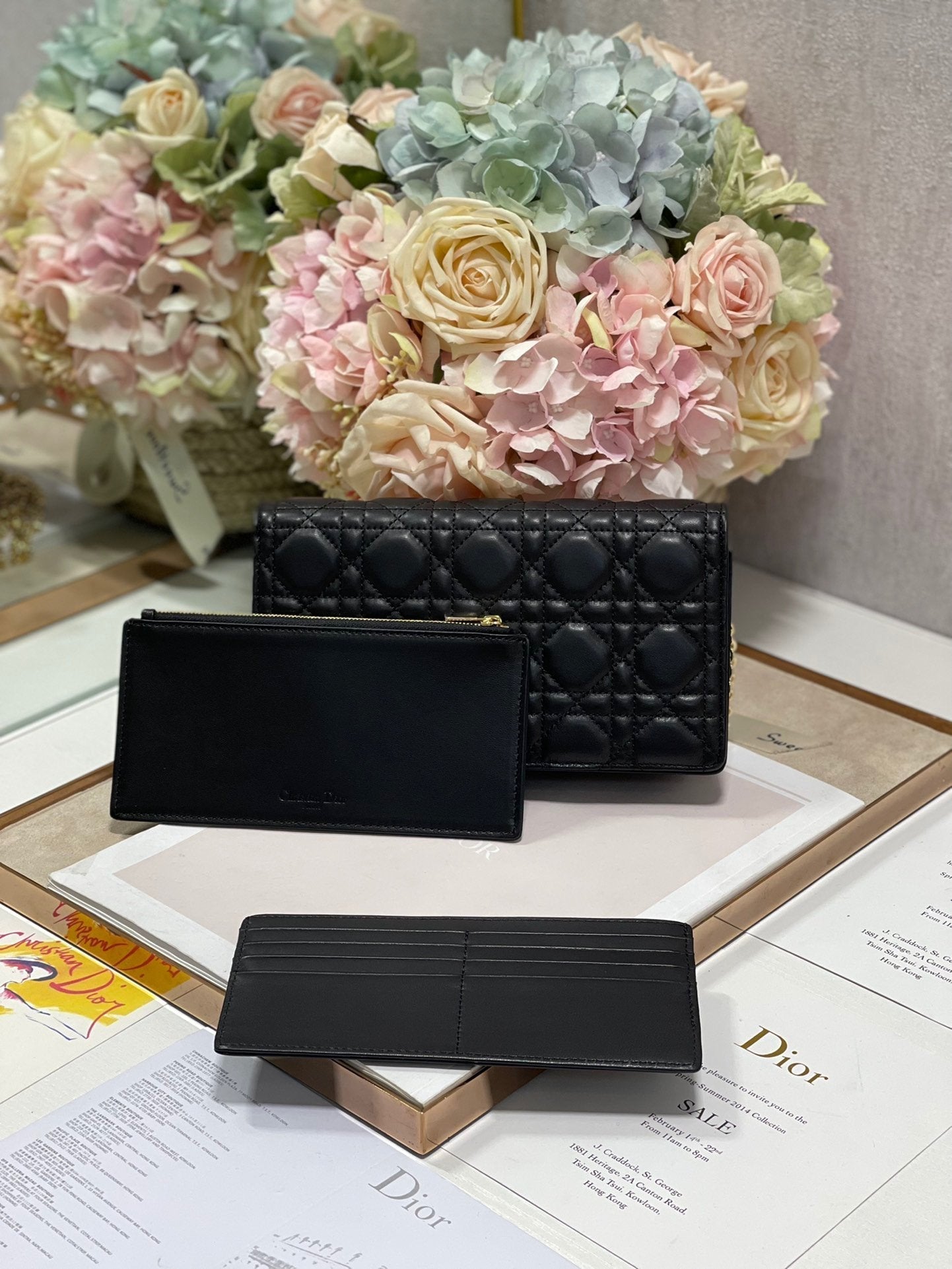 Lady Pouch Cd Black Travel Bag
