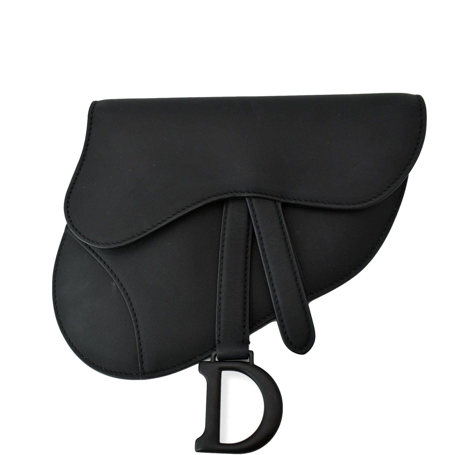 Dior Saddle Shoulder Bag Hot Deals Leather Black