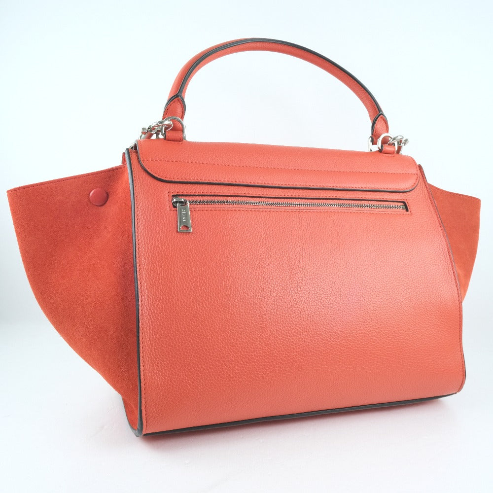 Calfskin, Way Bag Trapeze Women Suede Red Travel Bag