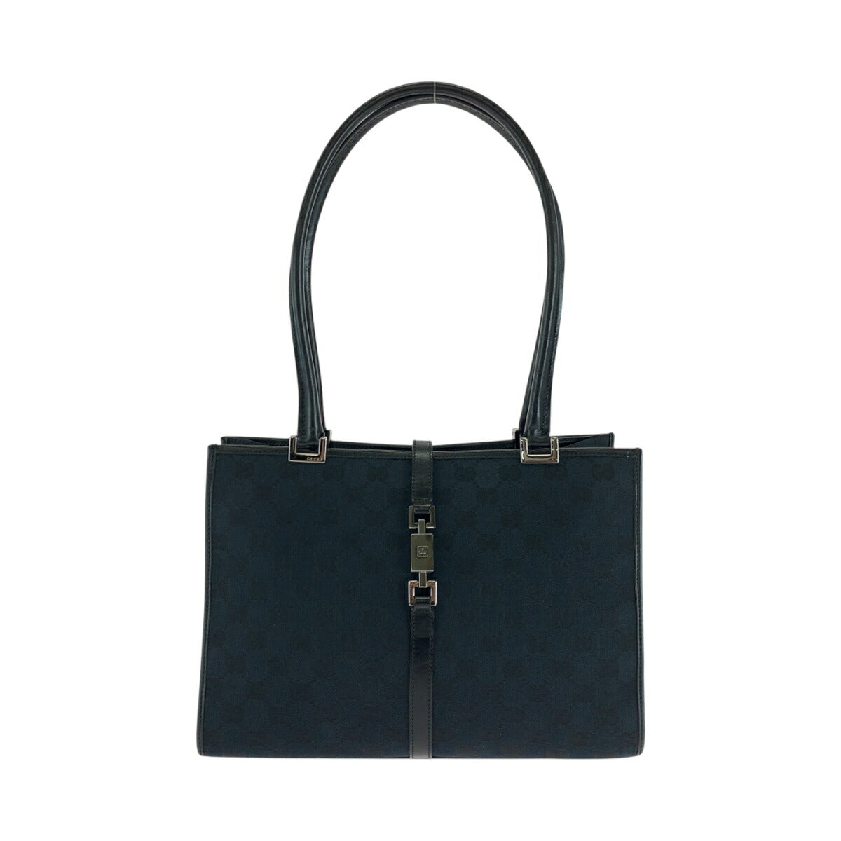 Gucci Jackie 2Way Shoulder Handbag Canvas Shoulder Bag