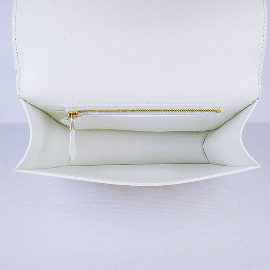 Hermes Luxury Constance Cowskin Bag H Golden Leather Beige Travel Bag