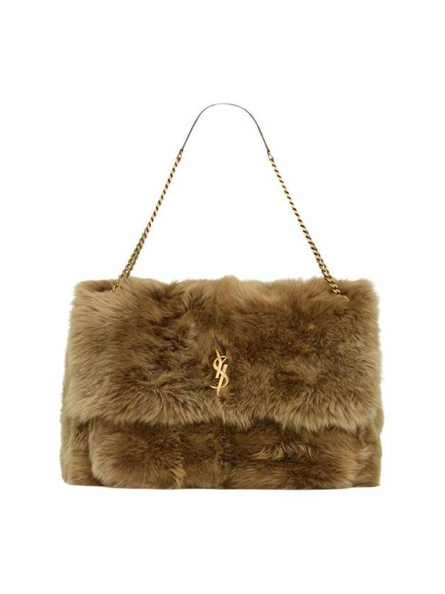 YSL Saint Laurent Saint Laurent Trending Niki Oversized Shearling Shoulder Shoulder Bag