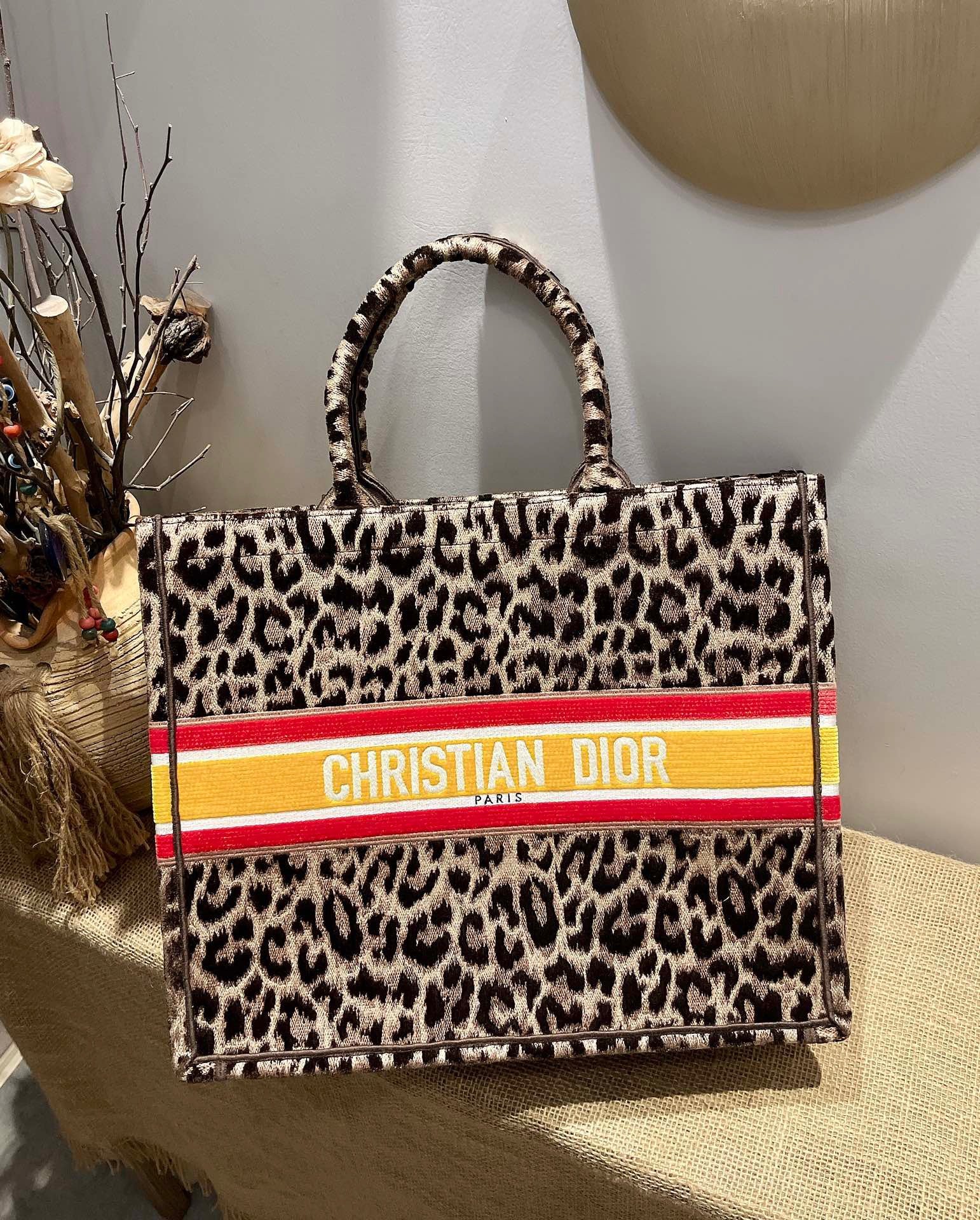 Book Begie Cd Multicolor Large Book Tote Bag