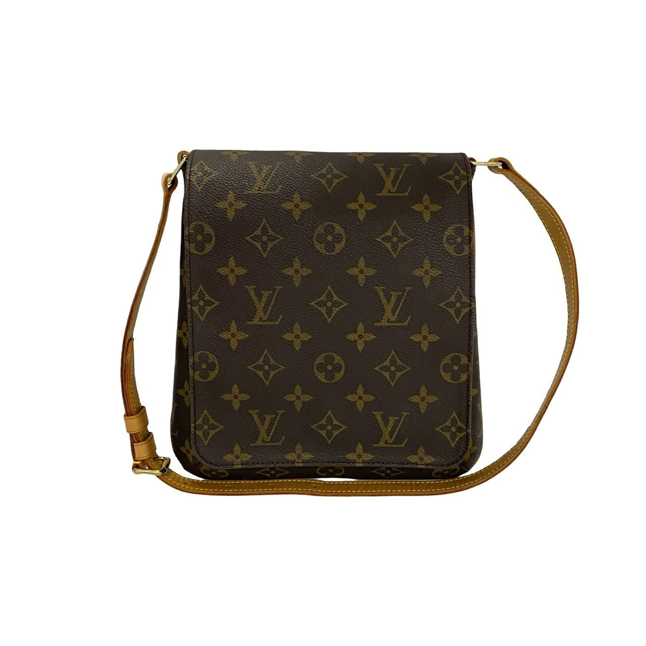 Louis Vuitton M51387 PVC M tte Salsa Monogram Leather Brown Shoulder Bag