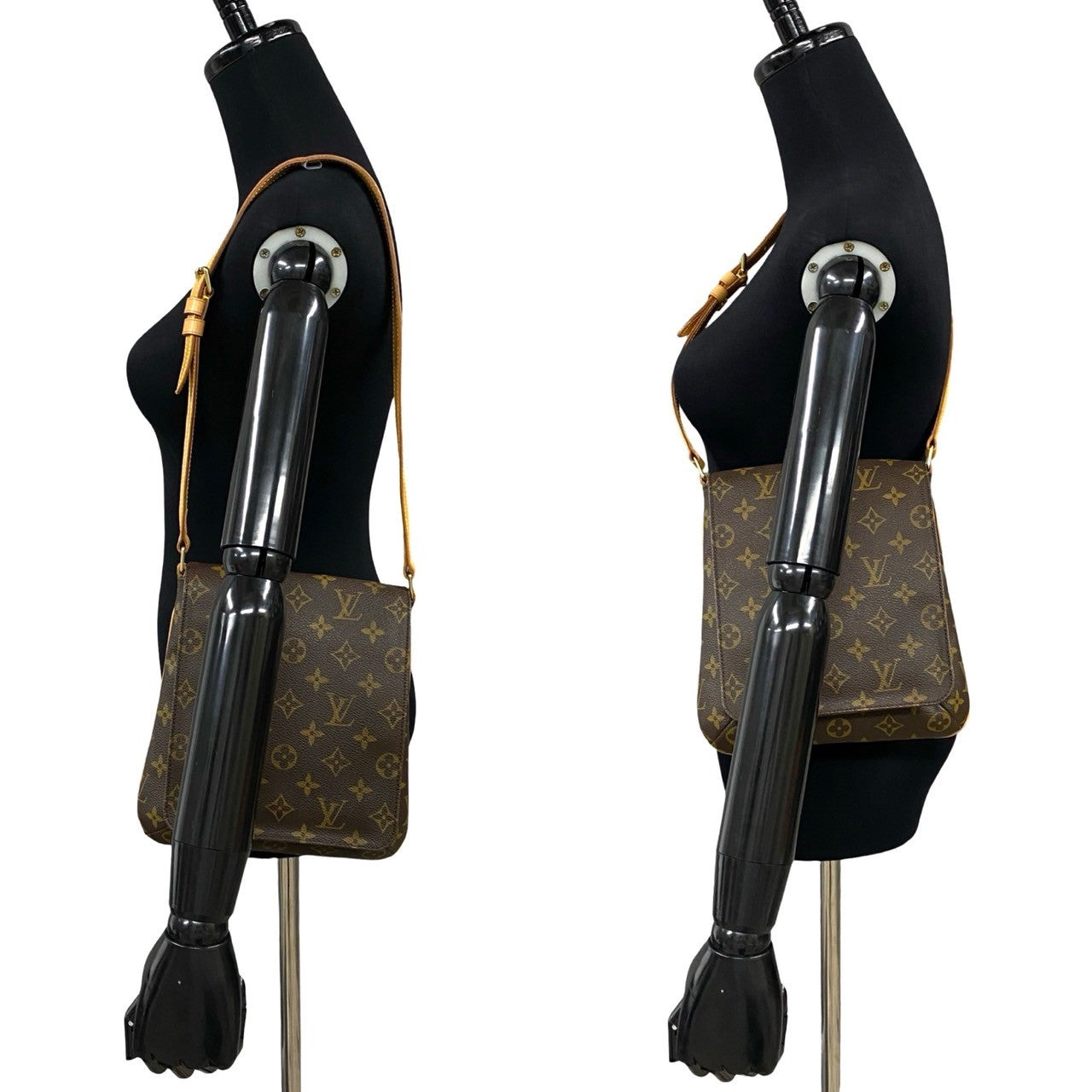 Louis Vuitton M51387 PVC M tte Salsa Monogram Leather Brown Shoulder Bag