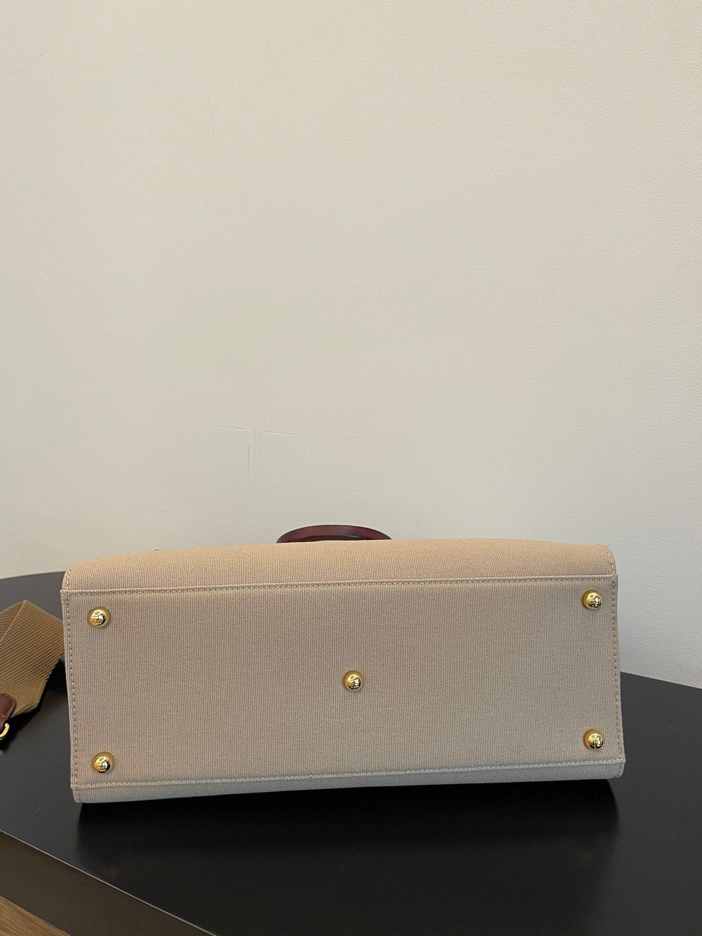 Fendi Top QualityTop Quality Sunshine , Beige Large FF Shoulder Bag