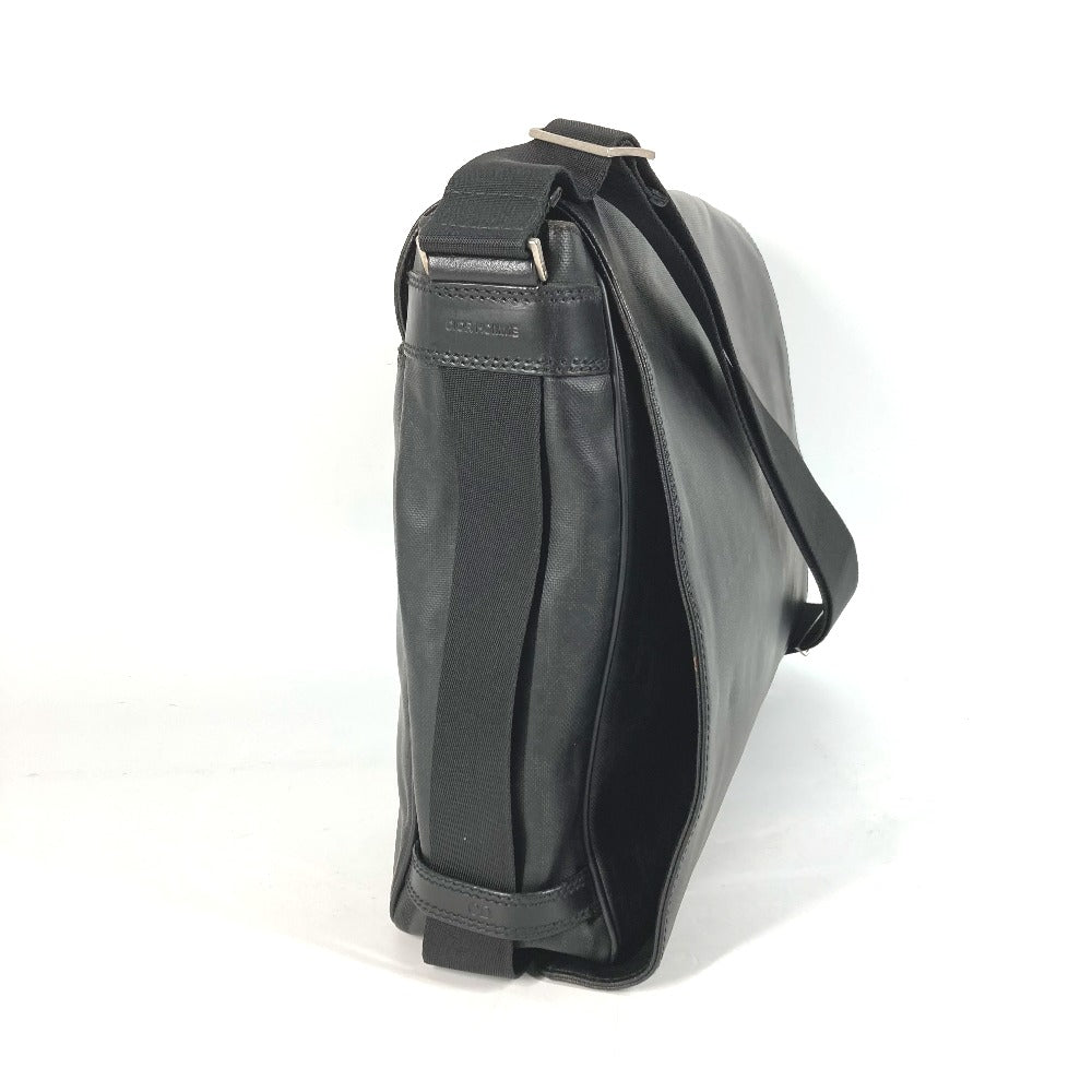 Dior Shoulder Bag Pvc Crossbody Trotter Oblique Mens Black Logo Crossbody Bag