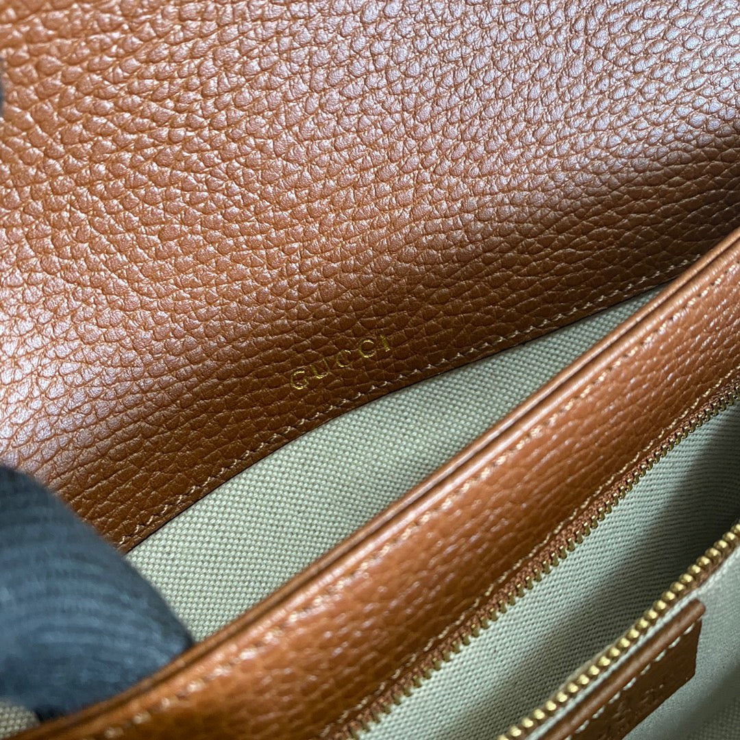 gg Horsebit Ivory , ’s Blue Shoulder Bag