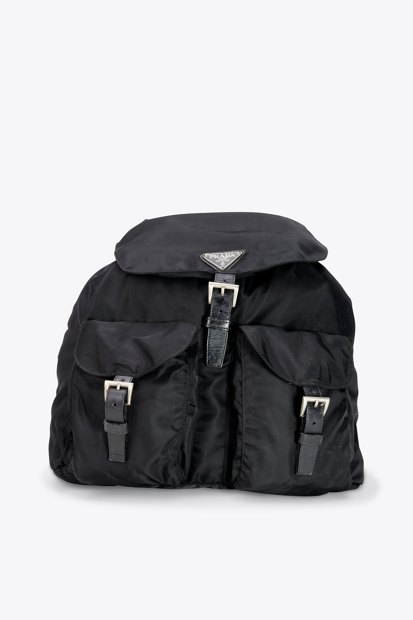 Prada Backpack Nylon Black Large