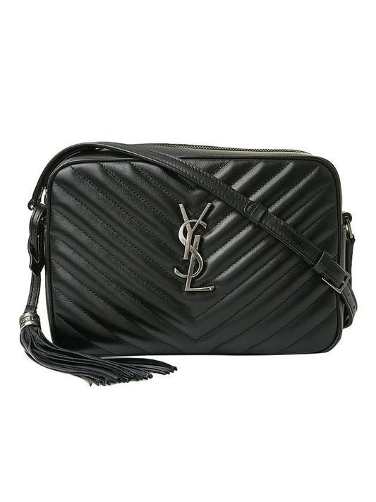 YSL Saint Laurent Saint Laurent Trending Qualted Lou Camera Shoulder Leather Black Shoulder Bag