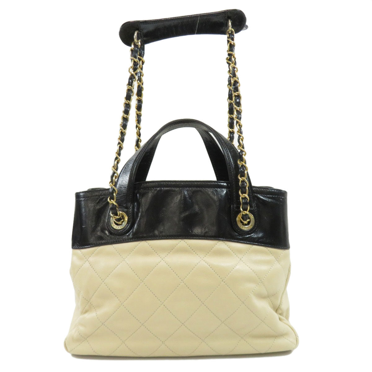 Chanel in the Mix Line Hardware 2way Handbag Gold