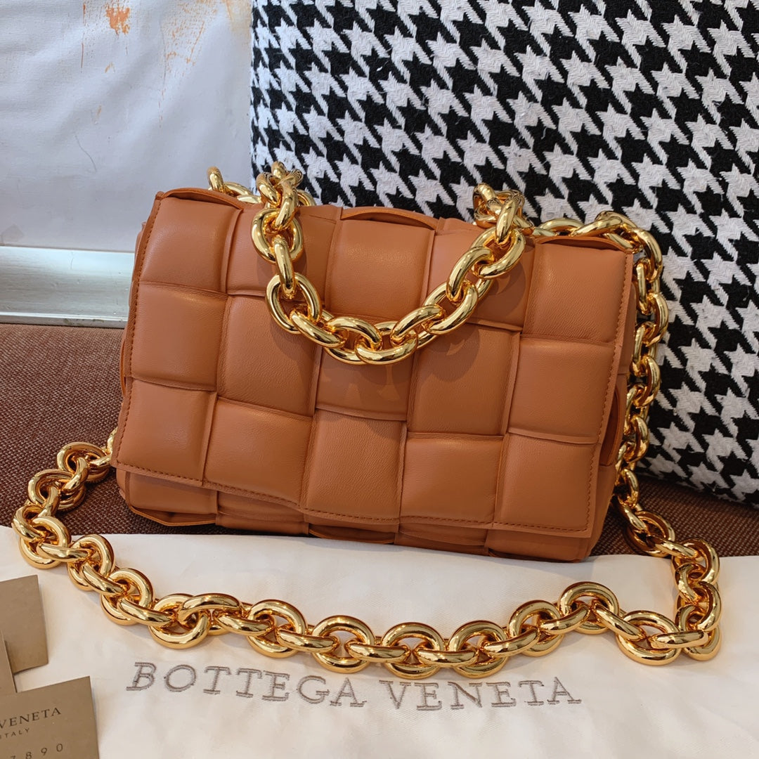 Top Quality Cassette For Women Women Bags Brown Chain Travel Bag
