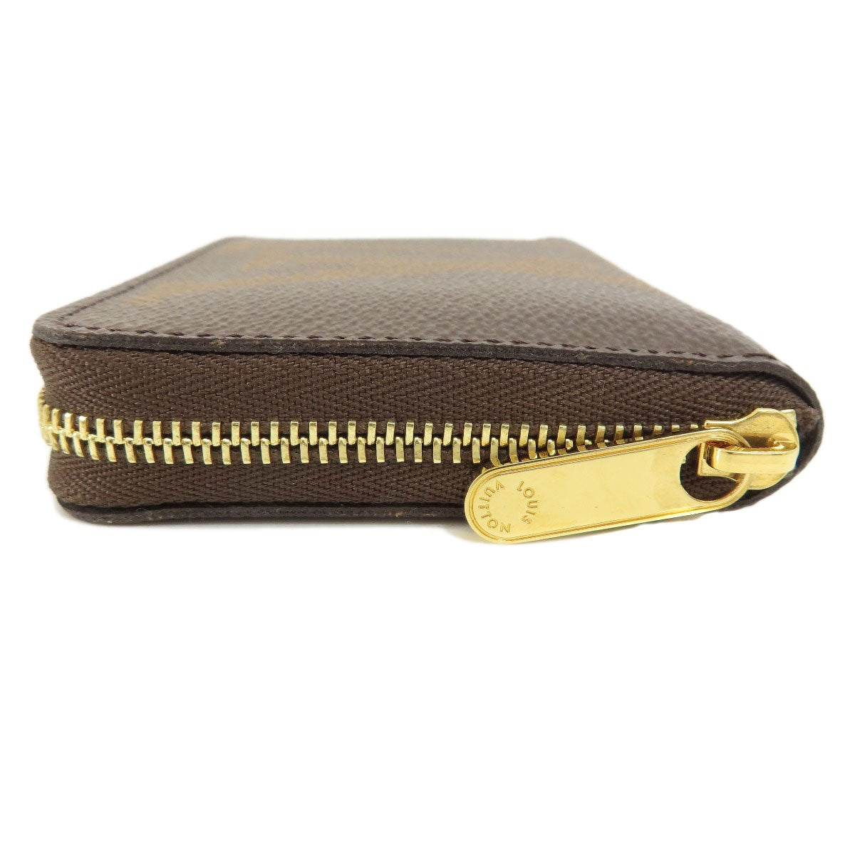 Louis Vuitton Coin M69354 Giant Zippy coin Monogram Canvas Brown Wallet Case