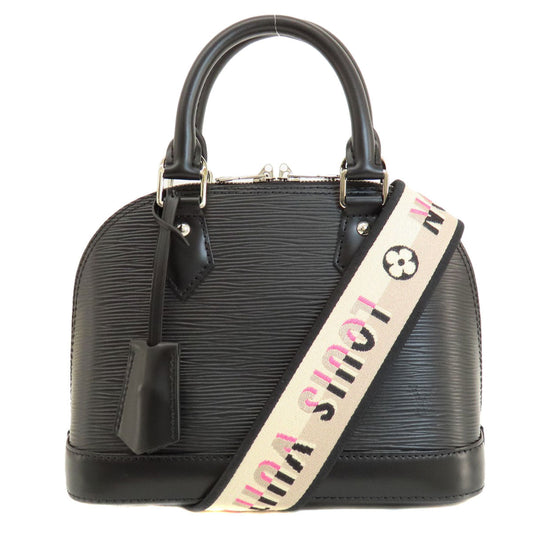 Louis Vuitton M59217 Epi Alma BB Black Handbag