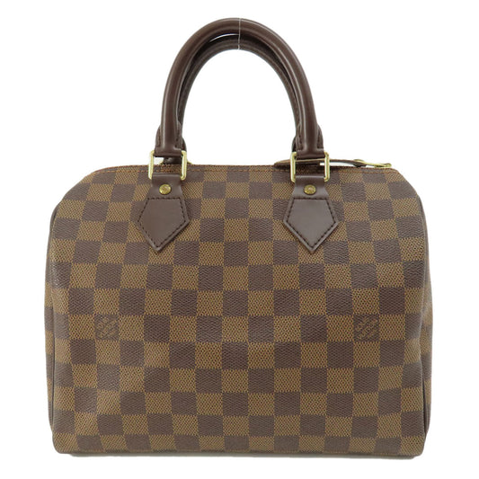 Louis Vuitton N41532 Damier Speedy 25 Canvas Brown Handbag 2