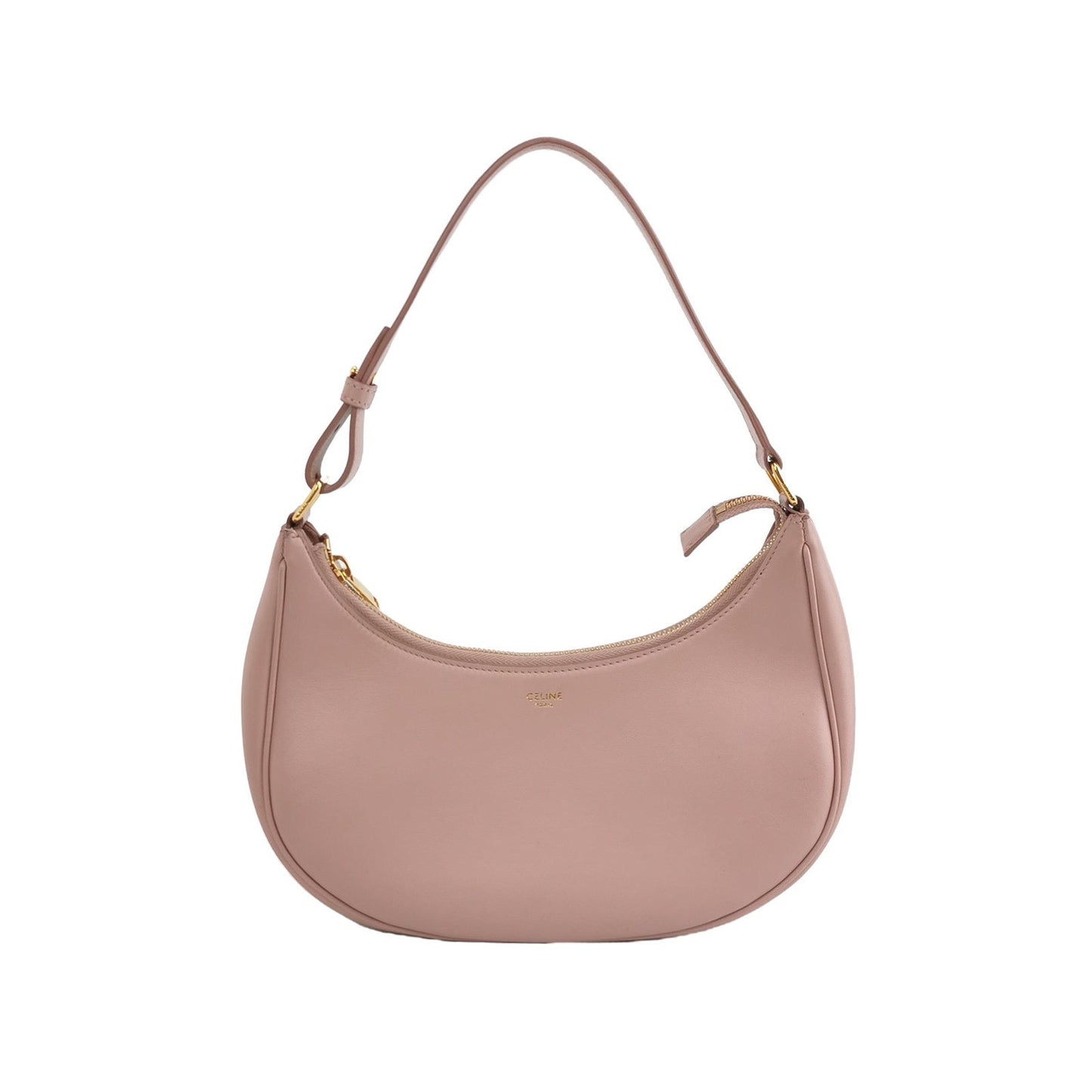 Celine Ava Hobo Pastel Shoulder Bag Leather Pink