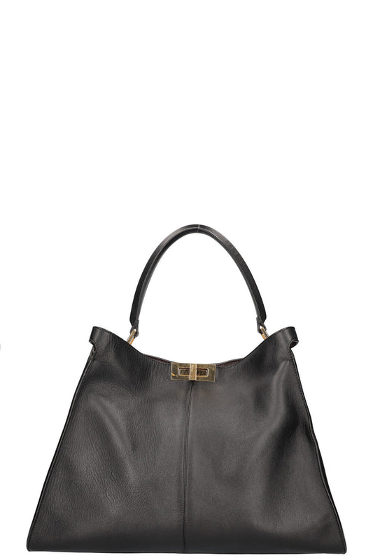 Fendi Tote Bag Peekabo X-Lite Bag Black