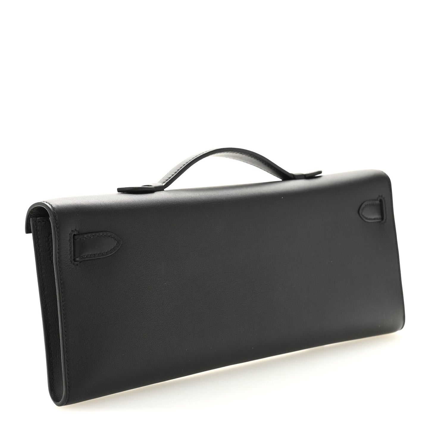 Hermes Swift Kelly Cut Clutch Pochette Black Clutch Bag