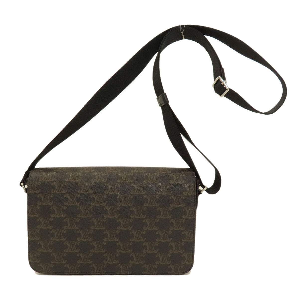 Shoulder Bag Pvc, Triomphe Women Leather Brown