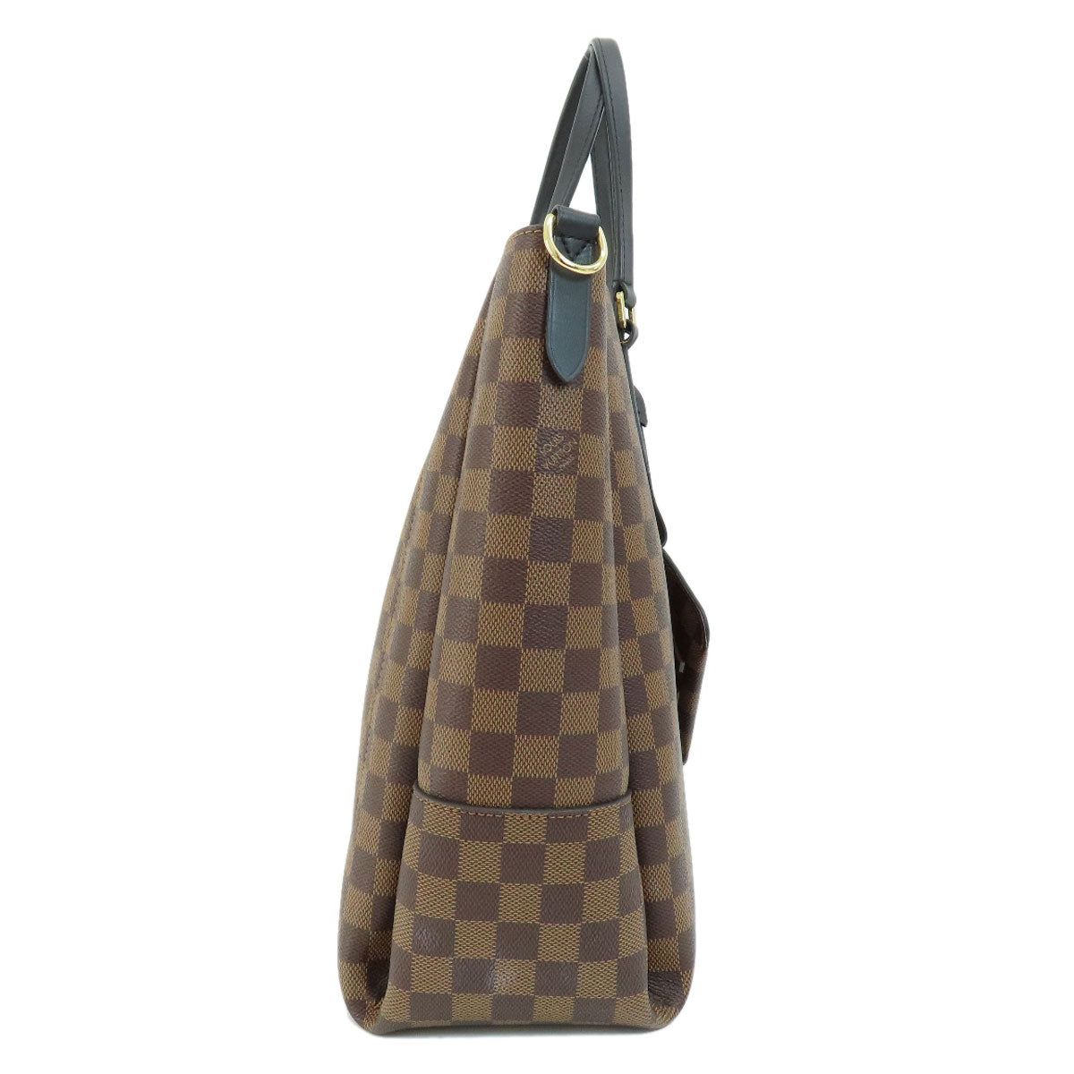 Louis Vuitton N60348 Damier Belmont NB BB Canvas Brown Tote Bag