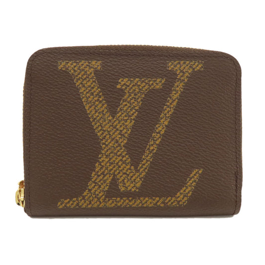 Louis Vuitton Coin M67690 Giant Zippy Coin Monogram Canvas Brown Wallet Case