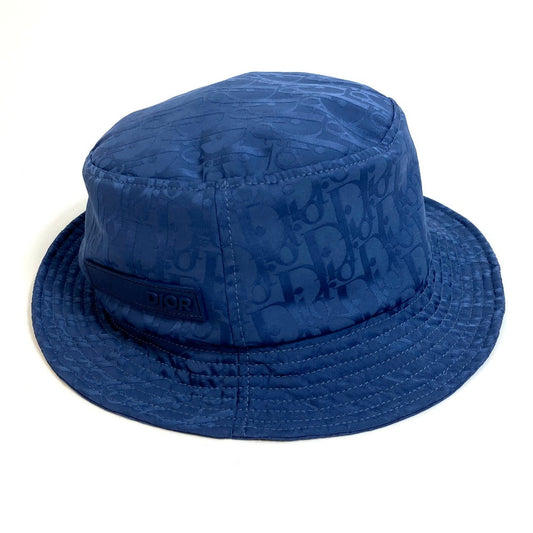 Dior Hat Polyester Type Oblique And Unisex(Unisex) ÂL Blue Travel Bag