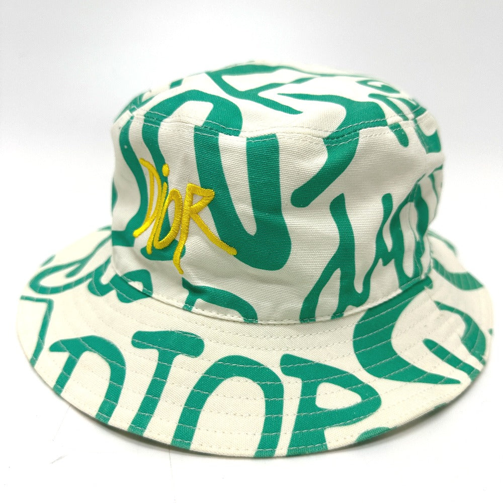 Dior Hat Cotton Shawn Stussy Shawn Stussy Collaboration Green Travel Bag