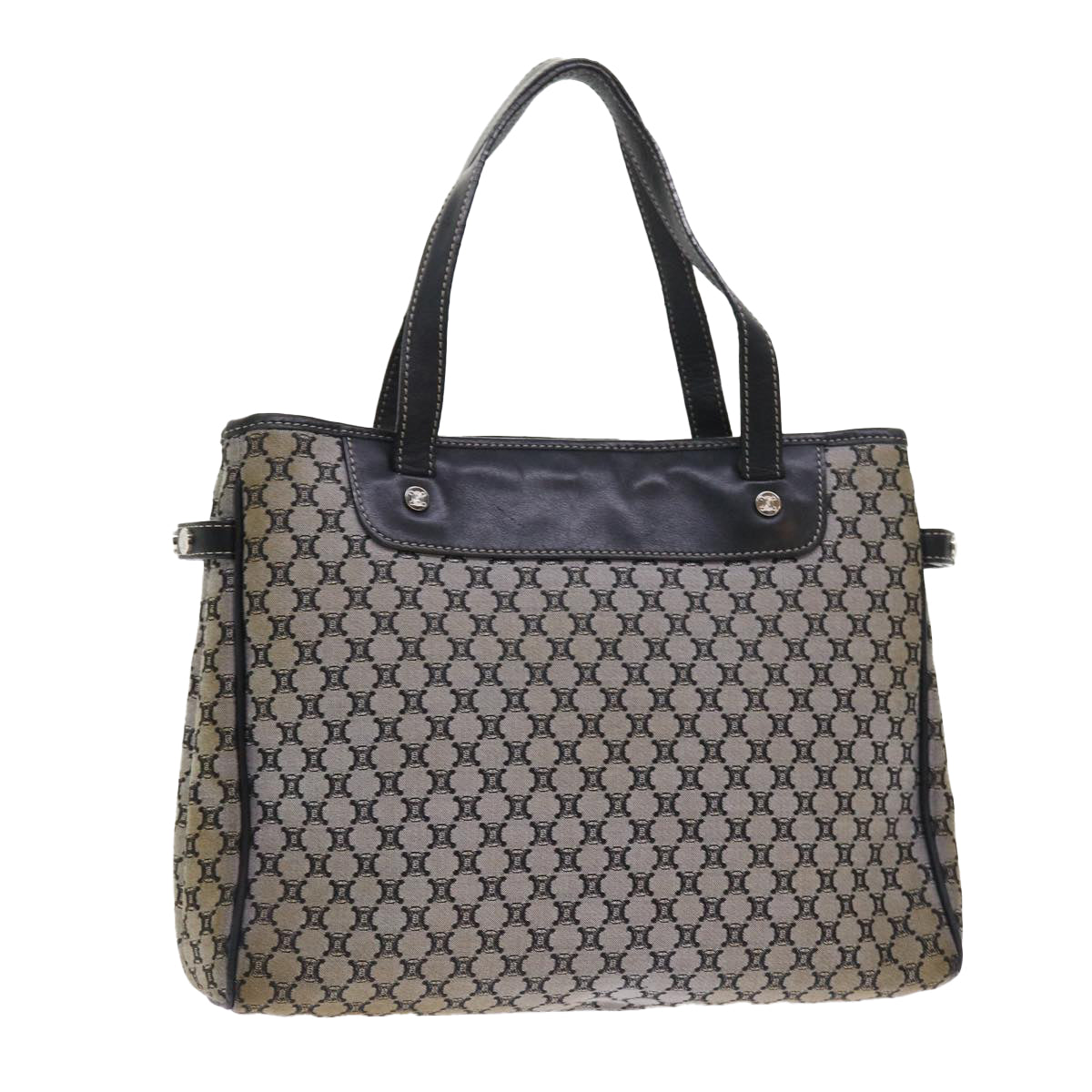 Luxury Macadam Hand Bag Gray Canvas Travel Bag