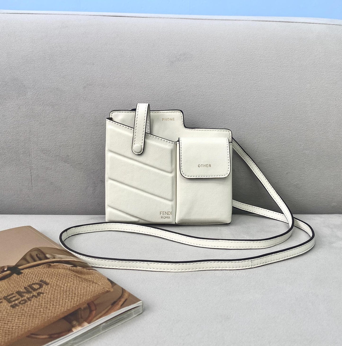 Top QualityTop Quality Bustine 2 White Mini Bag