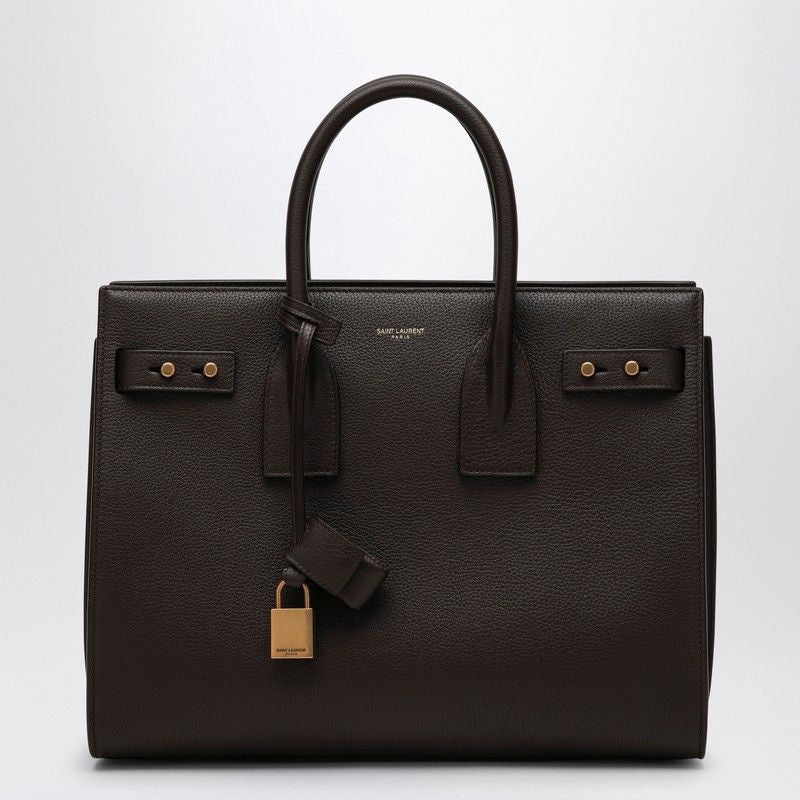 YSL Saint Laurent Saint Laurent Trending Women Sac De Jour Brown Travel Bag Brown 717447Dti0W