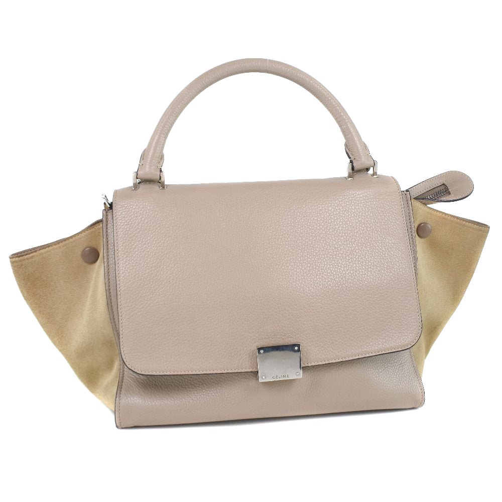 Un , Pink Wayshoulder Trapeze Women Leather Suede Shoulder Bag