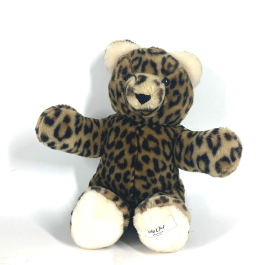Dior Plush Doll Cotton Doll Bear Bear Interior Brown Travel Bag