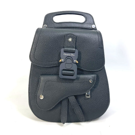 Dior Backpack Calfskin Bag Gallop Gallop Mens Black