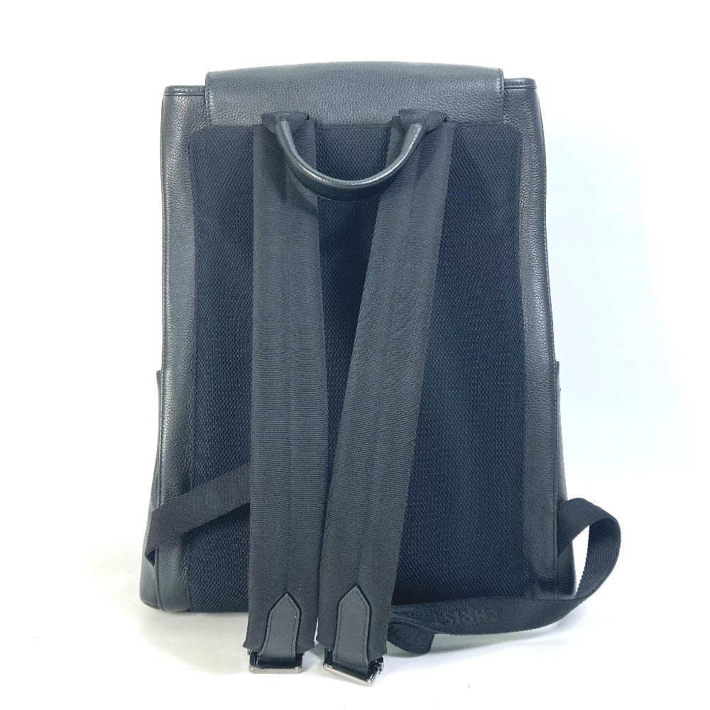 Dior Backpack Saddle Backpack Mens Handbag Leather Black