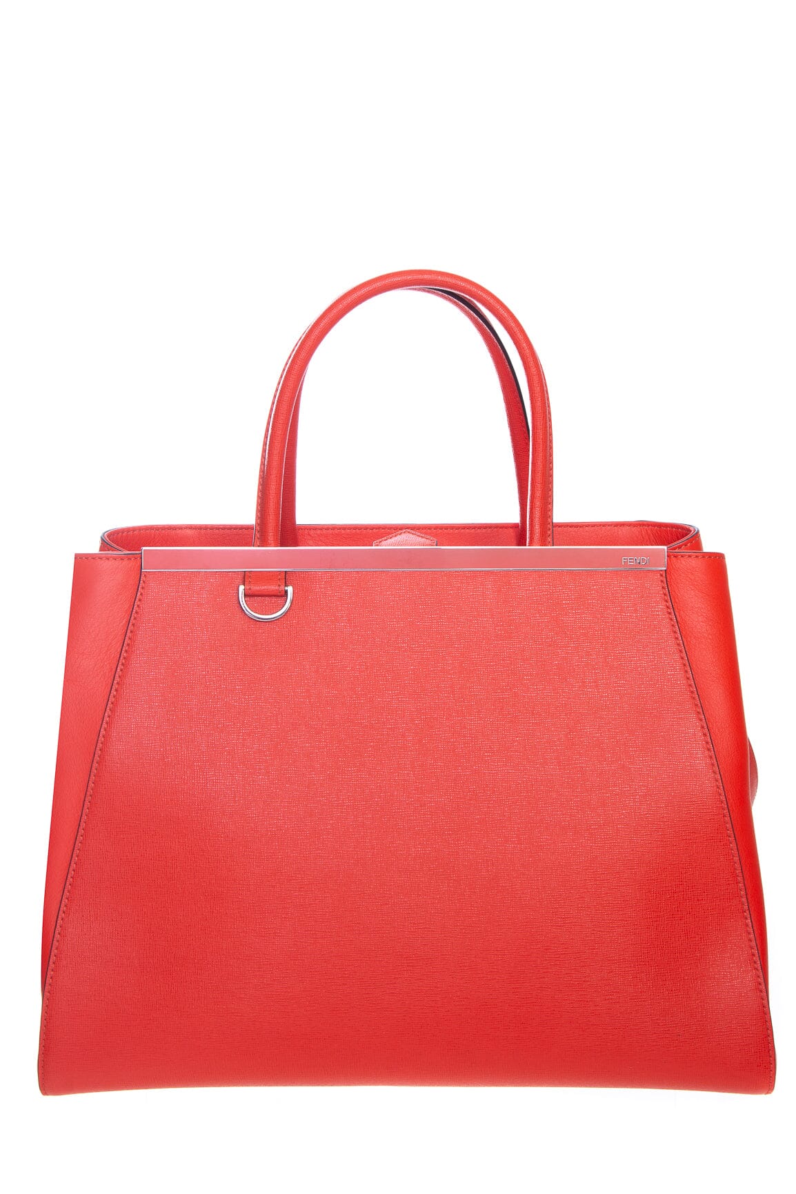 Fendi Handbag Coral 2Jours Leather