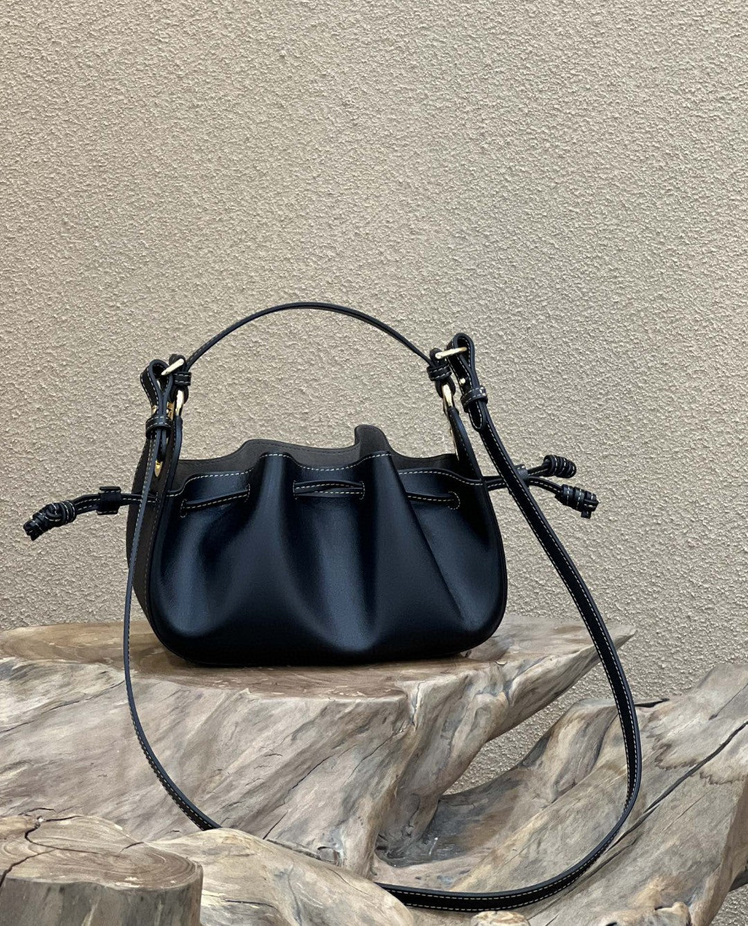 Top QualityTop Quality Pomodorino 17cm Black Mini Bag