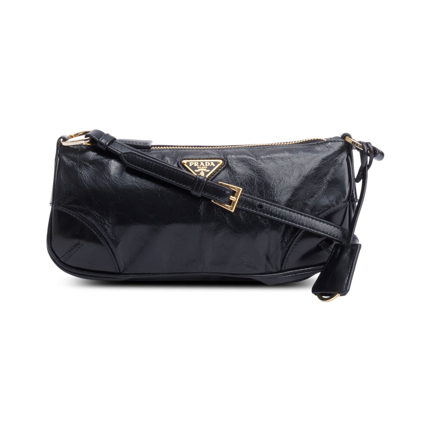 Prada Re Edition Shoulder Bag Leather Black