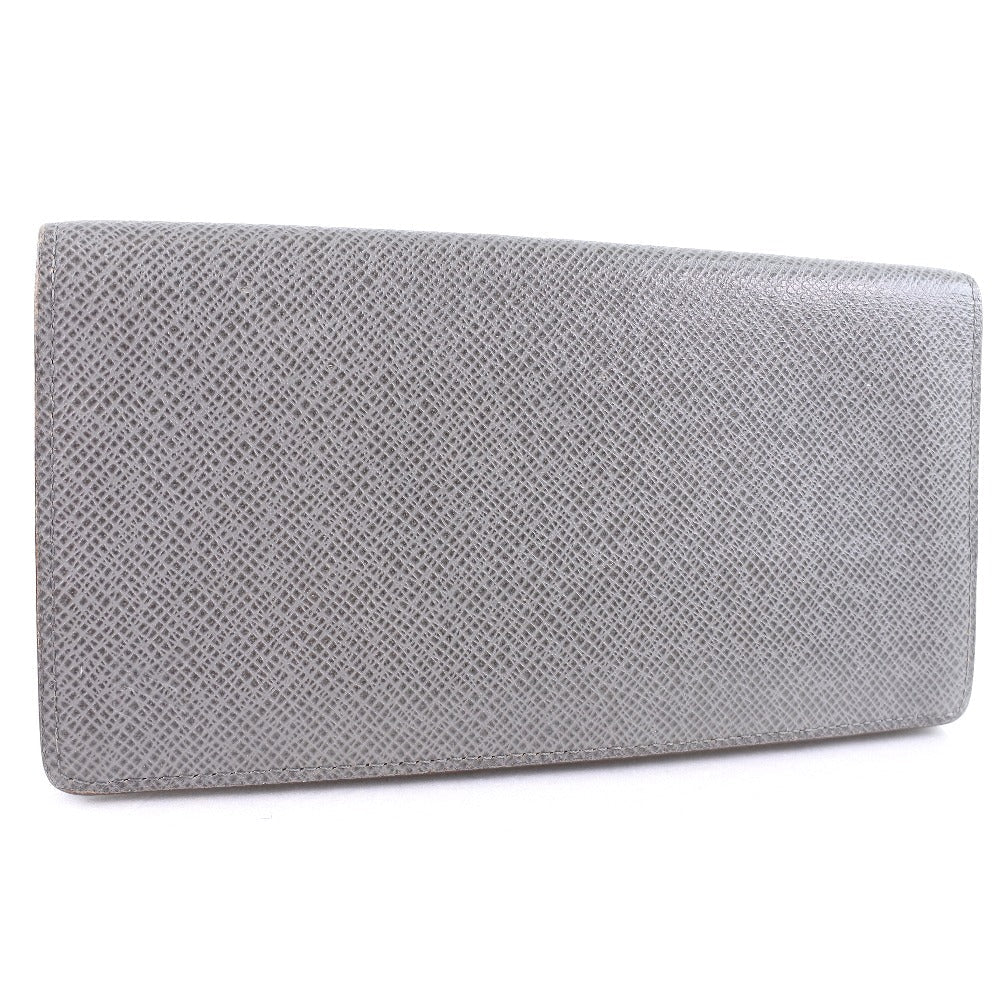 Louis Vuitton Long Purse M32653 Taiga Portefeuille Gray Wallet Case
