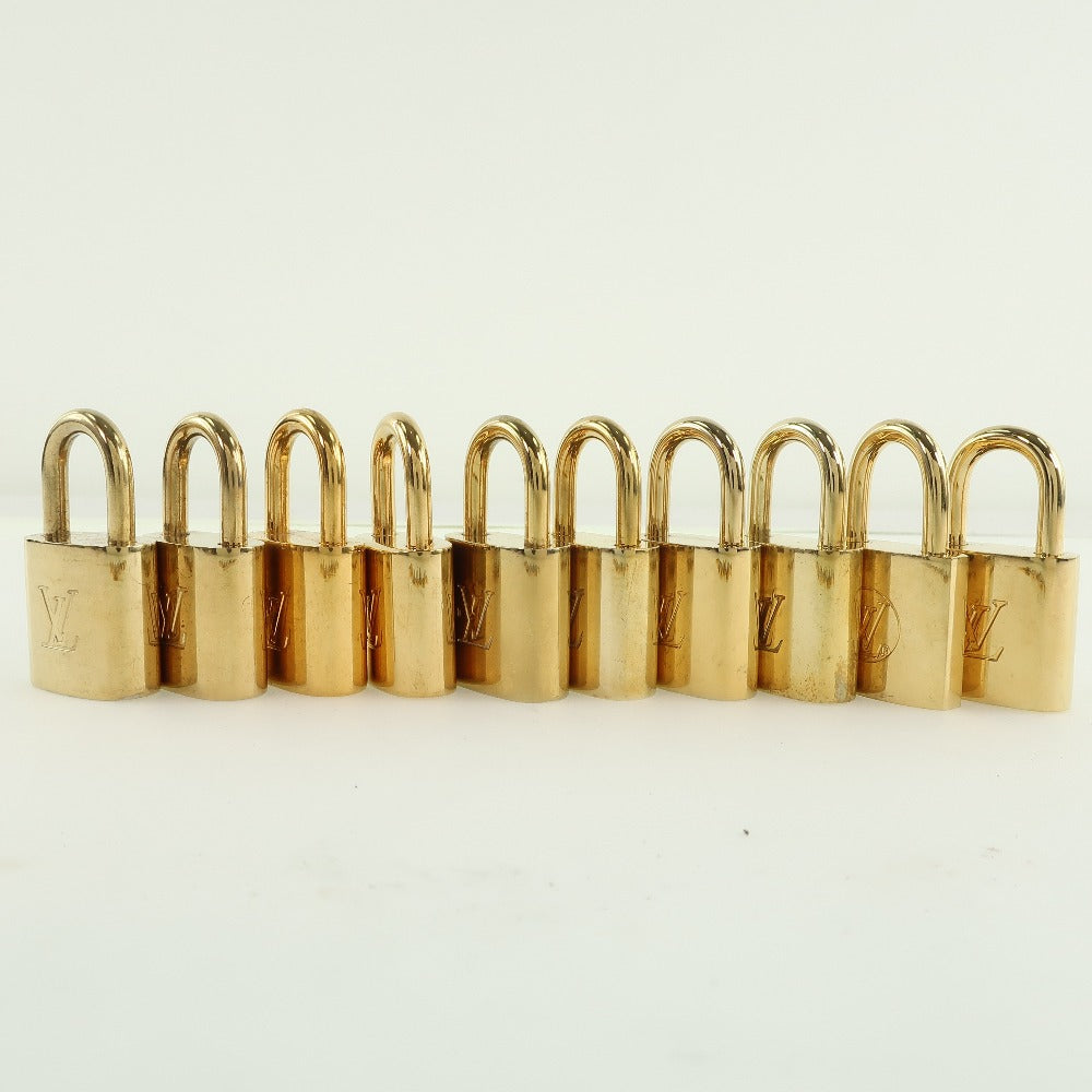 Louis Vuitton Cadena brass 10 pieces set Gold Handbag 2