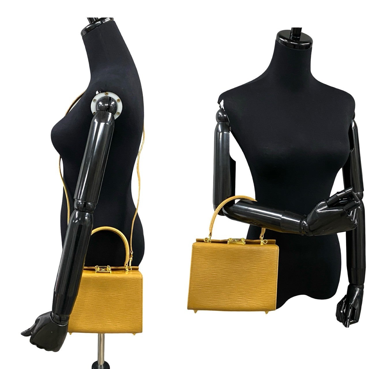 Fendi Epi 2Way Handbag Leather Travel Bag