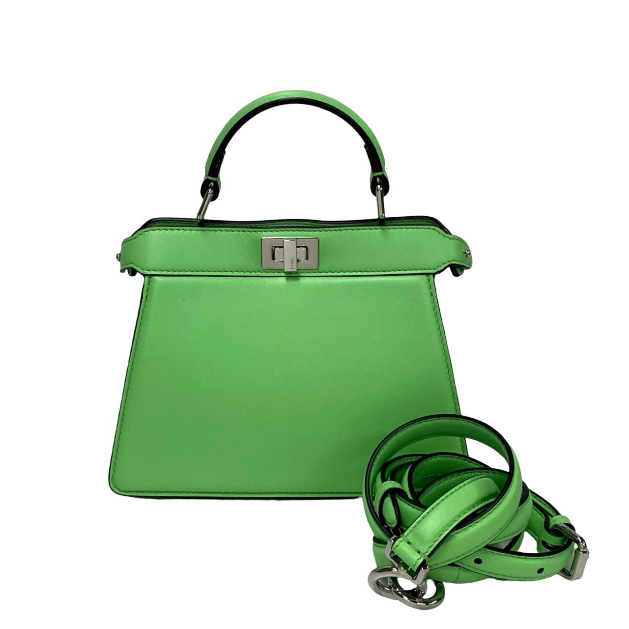 Fendi Peekaboo Iseeu Petit 2Way Bag Leather Travel Bag