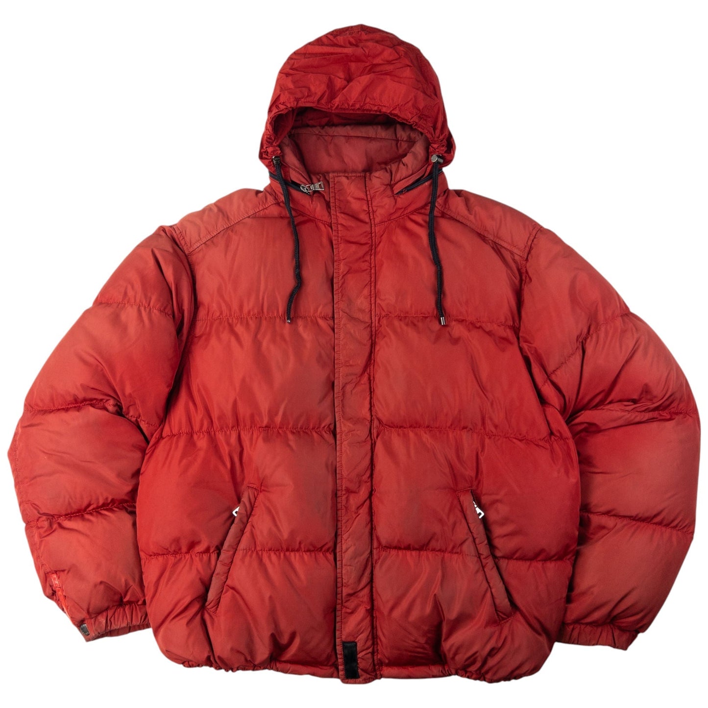 Prada Handbag Sport Up Puffer Jacket Red Zip