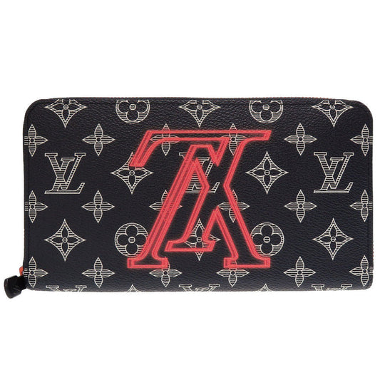 Louis Vuitton Long Purse M62931 ink Zip Monogram Navy Wallet Case